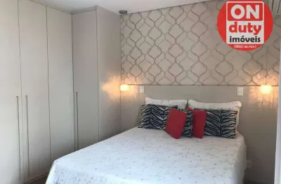 Apartamento com 2 dormitórios à venda, 104 m² por r$ 1.350.000,00 - pompéia - santos/sp