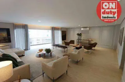 Apartamento com 3  quartos, 257 m² por r$ 2.800.000 - gonzaga - santos/sp