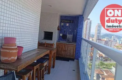 Apartamento com 3 suítes à venda, 114 m² por r$ 1.550.000 - pompéia - santos/sp