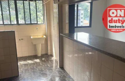 Apartamento com 2 dormitórios para alugar, 84 m² por r$ 3.690,00/mês - marapé - santos/sp