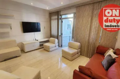 Apartamento com 2 dormitórios para alugar, 84 m² por r$ 5.110,00/mês - gonzaga - santos/sp