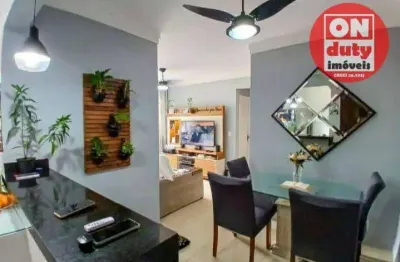 Apartamento à venda, 60 m² por r$ 260.000,00 - saboó - santos/sp