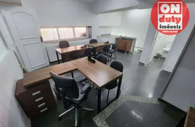 Sala para alugar, 40 m² por r$ 3.500,00/mês - gonzaga - santos/sp