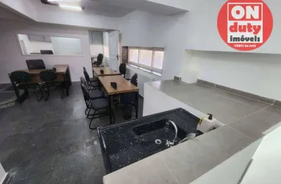 Sala para alugar, 40 m² por r$ 3.500,00/mês - gonzaga - santos/sp
