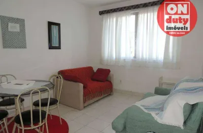 Apartamento com 1 quarto para alugar, 60 m² por r$ 3.200/mês - gonzaga - santos/sp