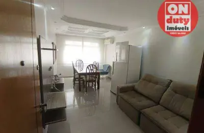 Apartamento com 2 dormitórios para alugar, 72 m² por r$ 2.500,00/mês - ponta da praia - santos/sp
