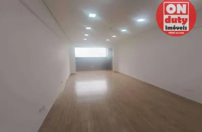 Sala para alugar, 45 m² por r$ 2.800,00/mês - encruzilhada - santos/sp