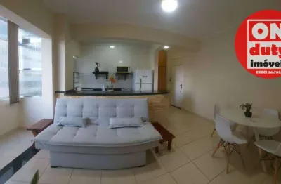 Apartamento, 52 m² - venda por r$ 395.000,00 ou aluguel por r$ 3.500,00/mês - josé menino - santos/sp