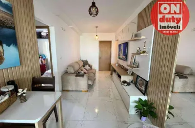 Apartamento para alugar, 67 m² por R$ 6.000,01/mês - Boqueirão - Santos/SP