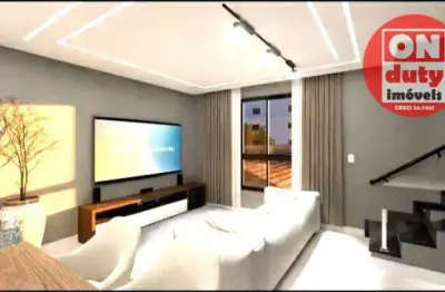 Sobrado à venda, 88 m² por R$ 845.000,00 - Ponta da Praia - Santos/SP