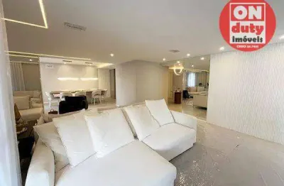 Apartamento com 4 quartos à venda, 283 m² por R$ 3.200.000 - Boqueirão - Santos/SP