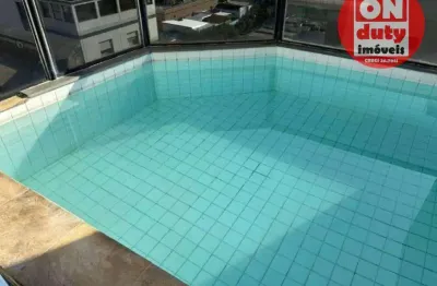 Cobertura com 1 quarto à venda, 112 m² por R$ 954.000 - Gonzaga - Santos/SP