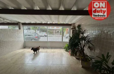 Casa Sobreposta Baixa, 3 Quartos, 2 Vagas - Boqueirão - Santos - SP