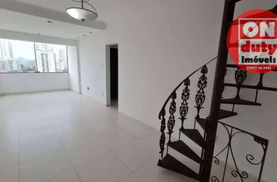 Cobertura com 3 quartos à venda na Rua Adolfo Lutz, Ponta da Praia, Santos