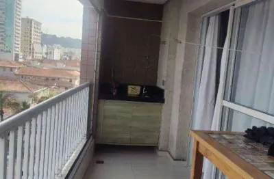 Apartamento 3 dormitórios, 1 Vaga, Lazer Completo  - Vila Matias - Santos/SP