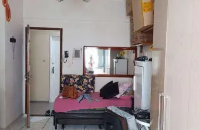 Kitnet / Stúdio à venda na Rua José Bonifácio, Centro, São Vicente