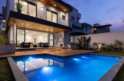 Casa em condomínio fechado com 3 quartos à venda na rua das cabreúvas, 51, pedra branca, palhoça por r$ 2.580.000