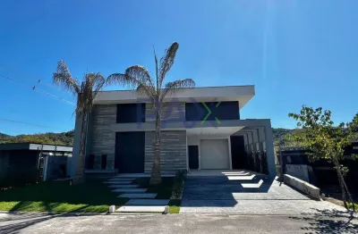Casa em condomínio fechado com 3 quartos à venda em pedra branca, palhoça  por r$ 2.650.000