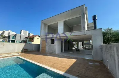 Casa com 4 quartos à venda na rua das cacaueiros, 75, pedra branca, palhoça por r$ 2.200.000