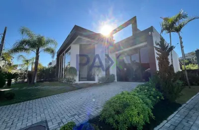 Casa em condomínio fechado com 3 quartos à venda em pedra branca, palhoça  por r$ 2.700.000