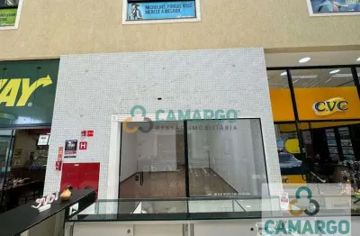 Loja com 40m2 no shopping castello em fazenda rio grande