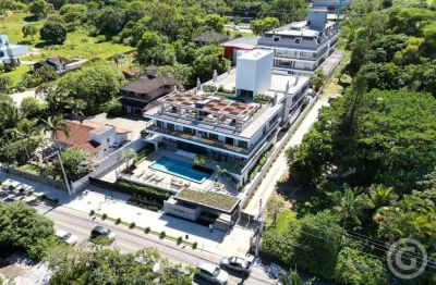 Elegância e conforto contemplados em um loft sofisticado em florianópolis