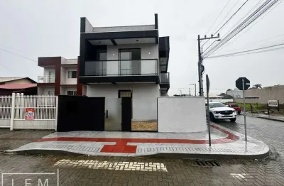 Sobrado de esquina pronto para morar no itacolomi balneário piçarras sc