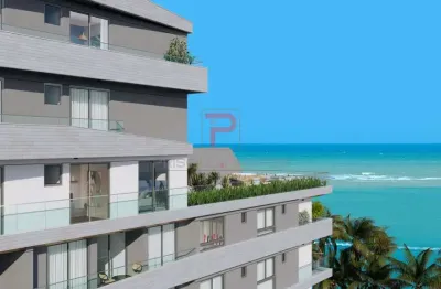 Cobertura dos sonhos com vista privilegiada para o mar -  na praia do poço