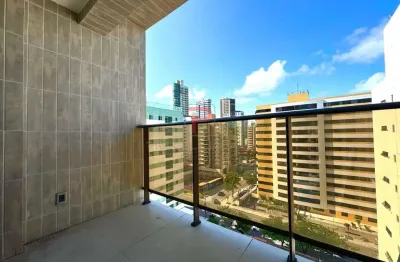 Apartamento de 62m² com 2 quartos no cabo branco  -  joão pessoa