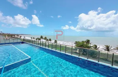 Apartamento à beira-mar com vista definitiva no bairro de intermares - cabedelo, pb