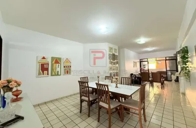 Apartamento super amplo de 3 quartos + dce no privilegiado bairro de manaíra