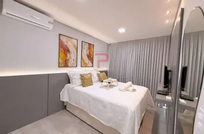 Apartamento porteira fechada à beira-mar no privilegiado bairro do bessa