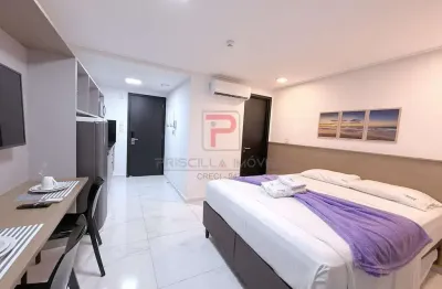 Flat todo projetado e mobiliado no bairro de tambaú