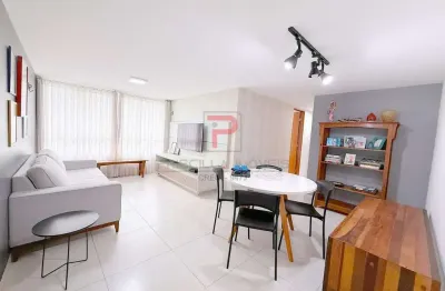 Apartamento todo projetado com 3 quartos a apenas 150m do mar no bessa