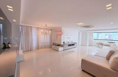Apartamento todo projetado e mobiliado com 4 quartos + dce no aeroclube  -  joão pessoa