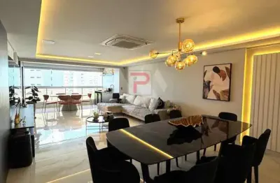 Apartamento com 3 quartos à venda na rua clementina lindoso, altiplano cabo branco, joão pessoa, 167 m2 por r$ 2.100.000