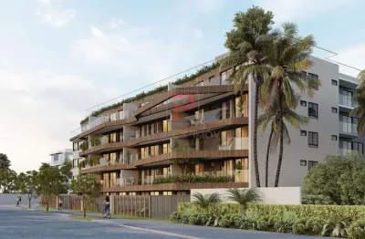 Apartamento com 2 quartos à beira-mar de praia formosa em cabedelo