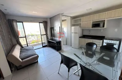 Apartamento de 2 quartos todo mobiliado e com vista mar em manaíra  -  joão pessoa
