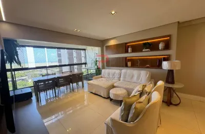 Apartamento vista mar com 3 suítes + dce no nobre bairro do altiplano!