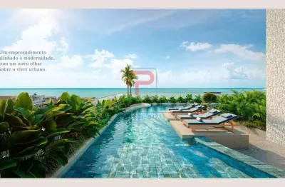 Flat em localização privilegiada no cabo branco  -  joão pessoa