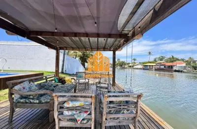Casa linear com três suítes na ogiva canal navegável 100% em cabo frio
