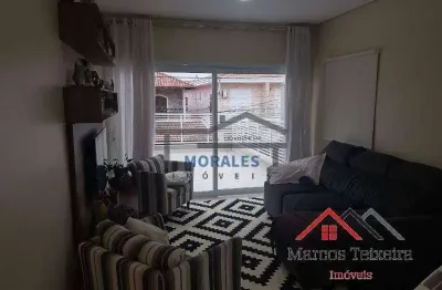 Sobrado semi novo todo em piso porcelanato, com 3 dormitórios ref 1818