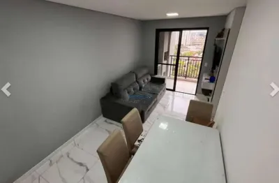 Belo apto com 2 dorms, sala bem iluminada, 50m² - presid. al