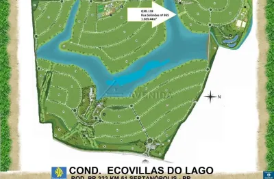 Terreno em condomínio fechado à venda na pr 323, --, ecovillas do lago, sertanópolis por r$ 750.000