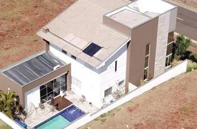 Casa em condomínio fechado com 3 quartos para alugar na alameda margarida nagib ozi badin, --, gleba palhano, londrina por r$ 12.500