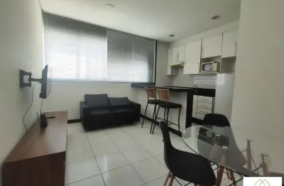 Apartamento para locação em belo horizonte, lourdes, 1 dormitório, 1 banheiro, 1 vaga
