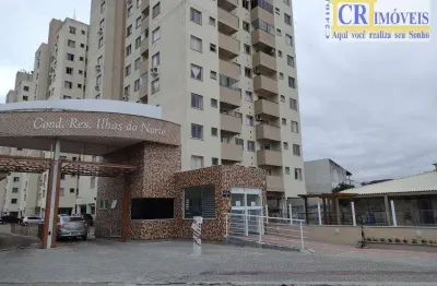 Apartamento à venda - condomínio residencial ilhas do norte - areias - sj