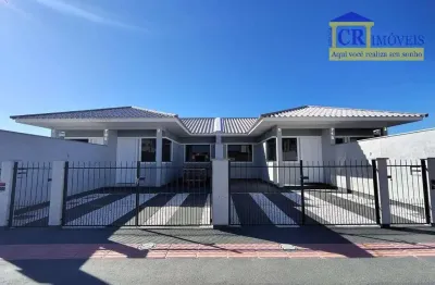 Casa geminada com suíte - 02 unidades - lot. guarda do tabuleiro - palhoça