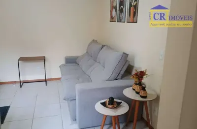 Apartamento de 2 dormitórios mobiliado para locação em forquilhas, são josé