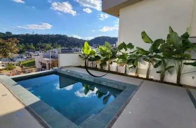 Casa em condomínio fechado com 3 quartos à venda no ibi aram, itupeva , 260 m2 por r$ 1.988.000